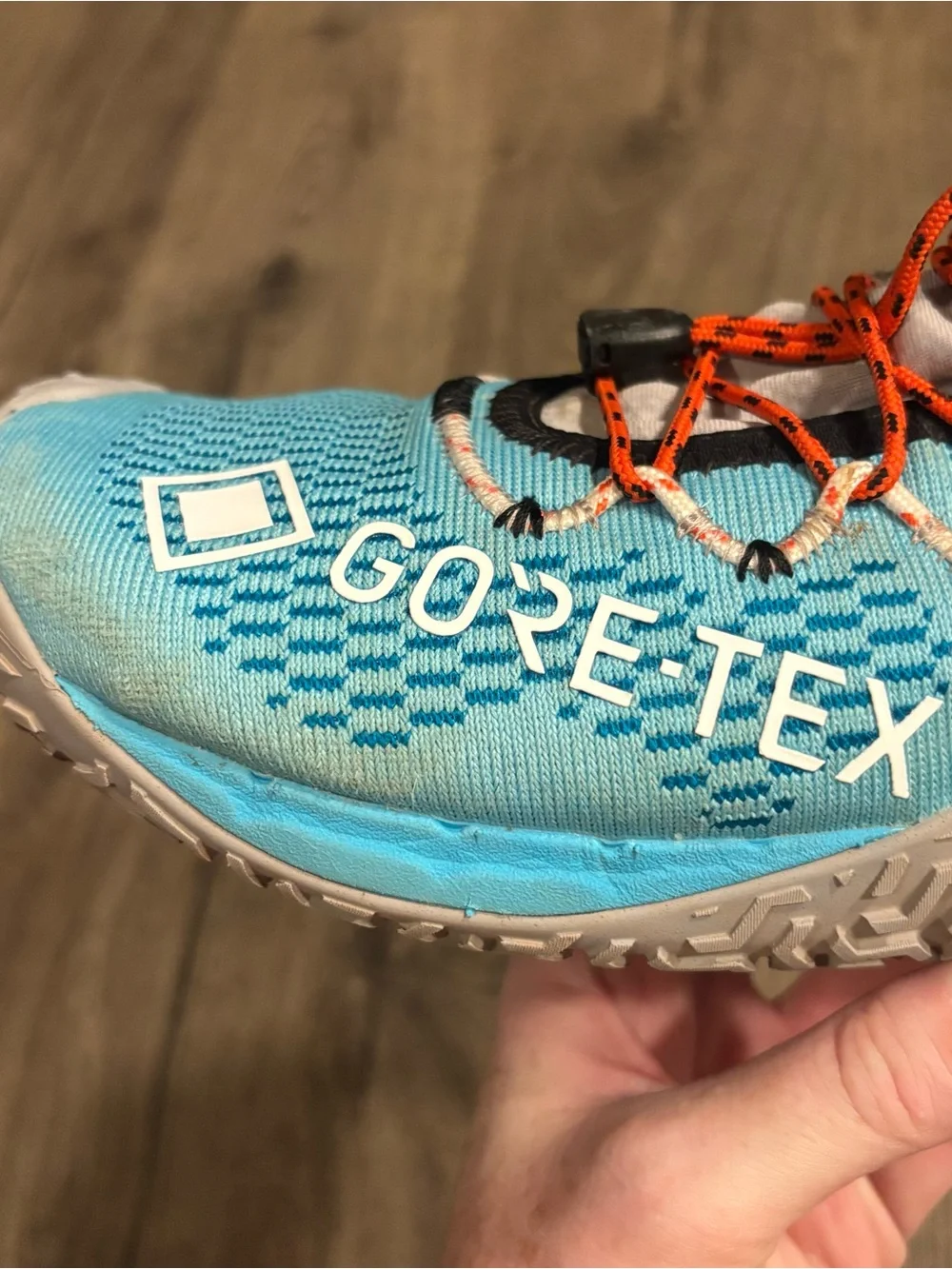 Merrell Trail Glove 7 GORE-TEX Vibram Sneaker Women’s Size 9 Blue Waterproof